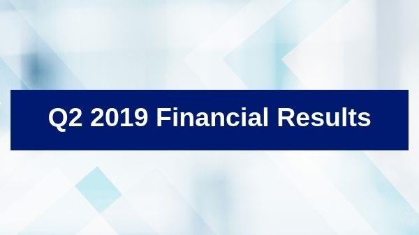 2019 Second Quarter Financial Results Thumbnail